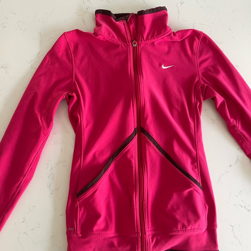 Nike Women’s Pink Full-Zip Jacket